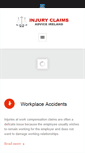 Mobile Screenshot of injury-compensation.ie